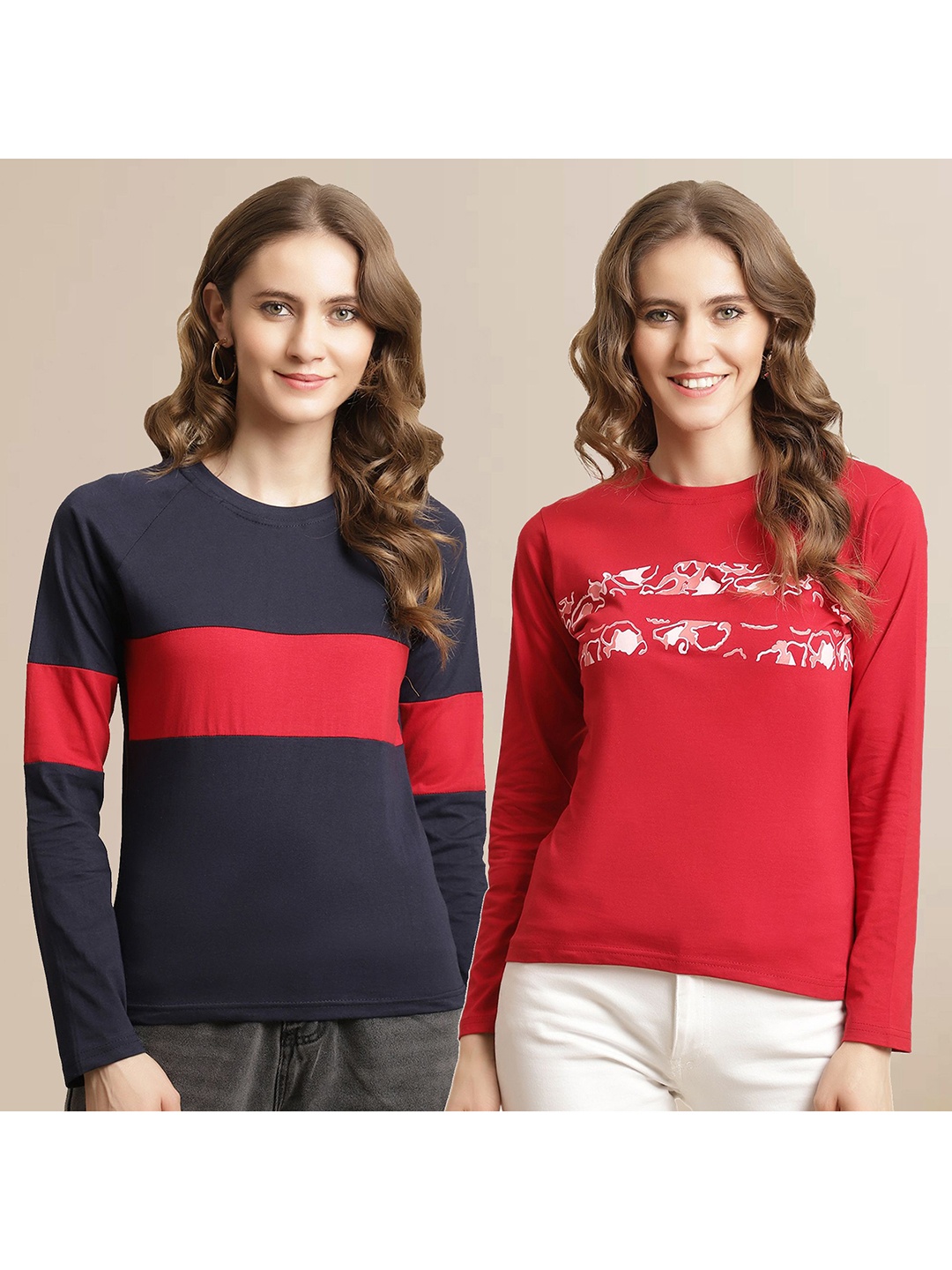 

Metronaut Women 2 Applique T-shirt, Multi