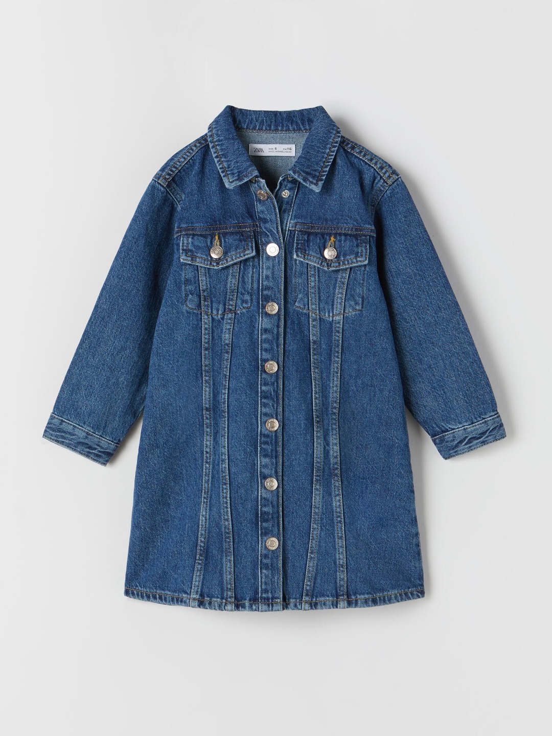 

ZARA Girls Blue Shirts
