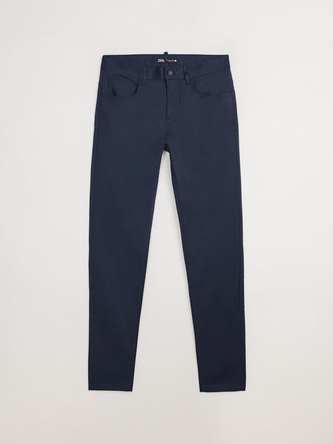 

ZARA Men Navy Blue Shirts