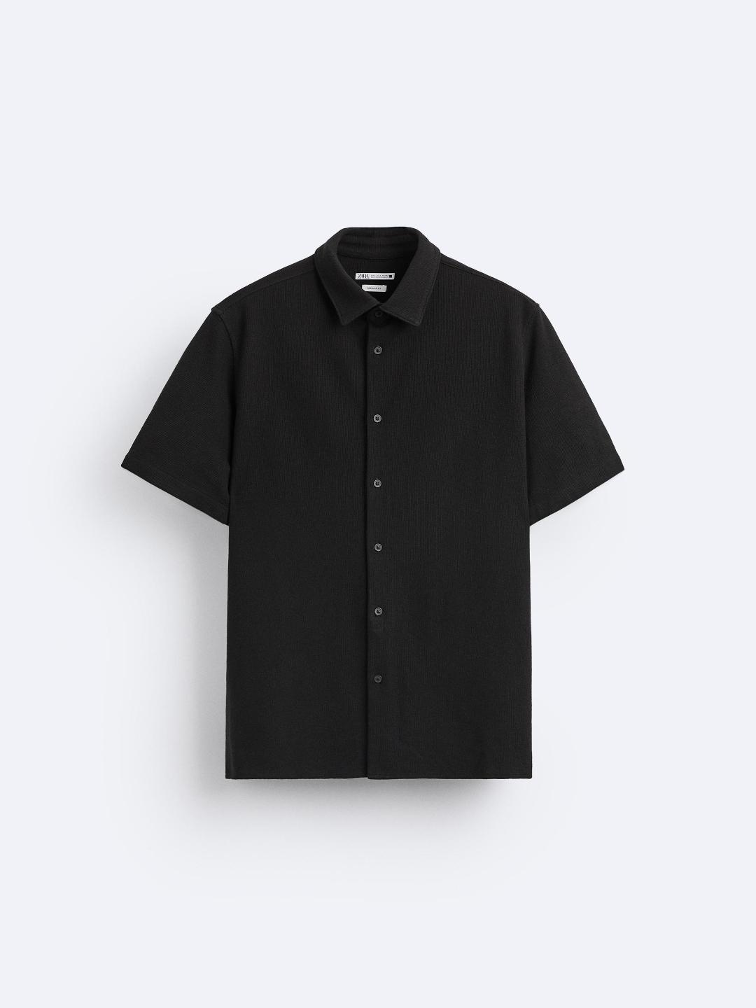 

ZARA Men Black Shirts