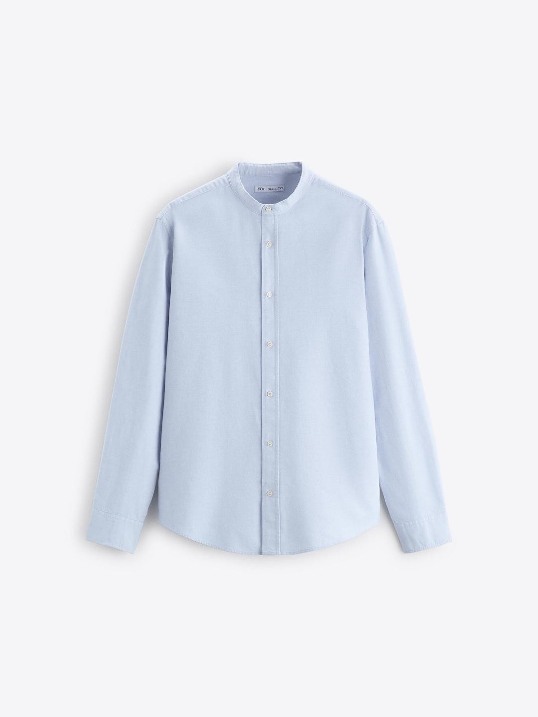 

ZARA Men Blue Shirts