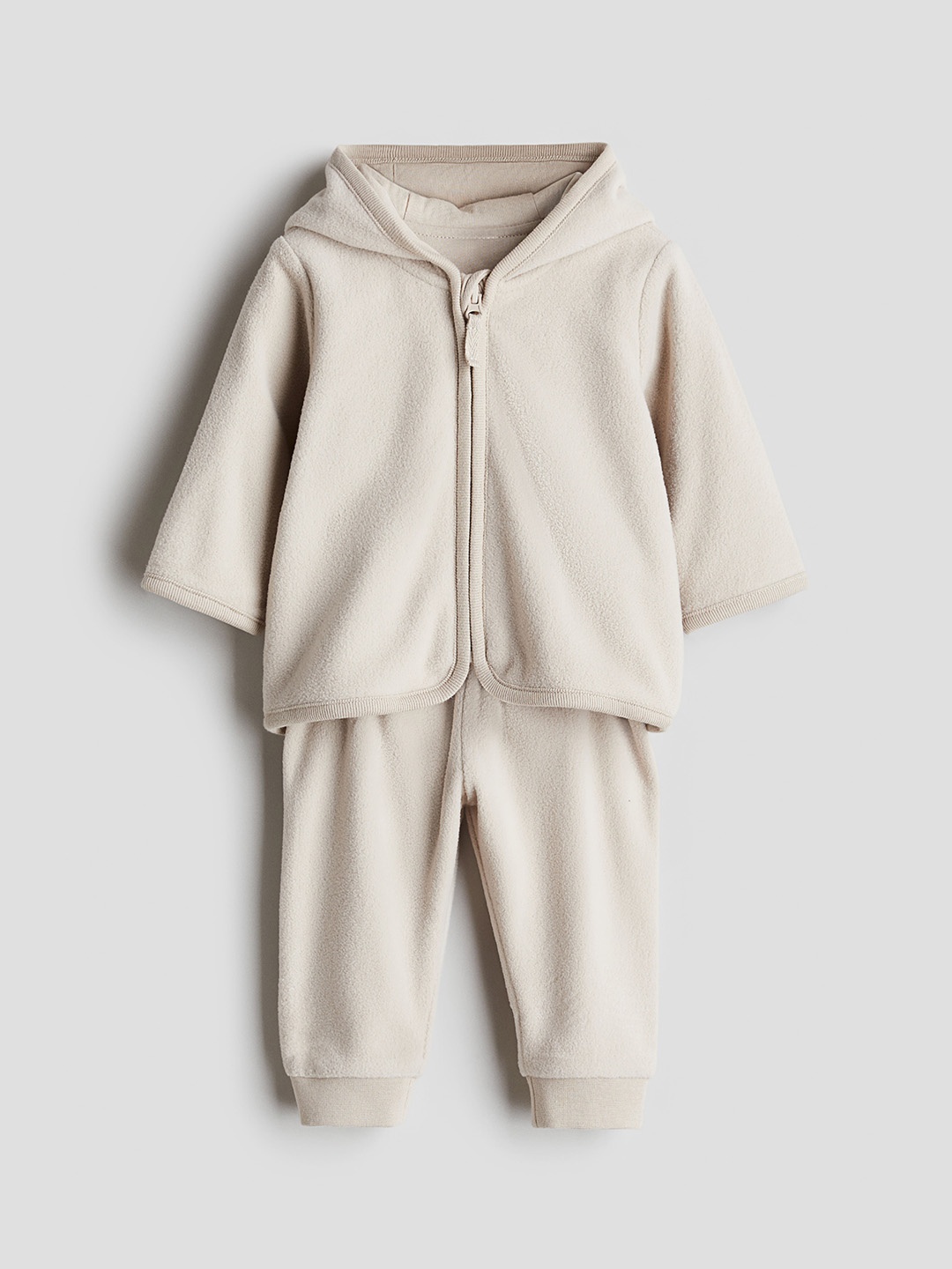

H&M Kids New Born Outerwear Fleece, Beige