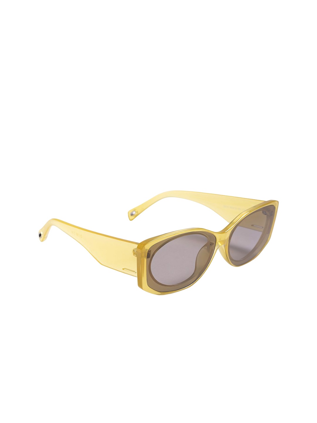 

DIMEH Adults Round Sunglasses with UV Protected Lens SG-208-Brown