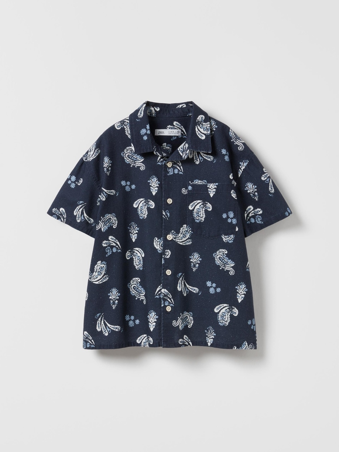 

ZARA Boys Navy Blue Shirts