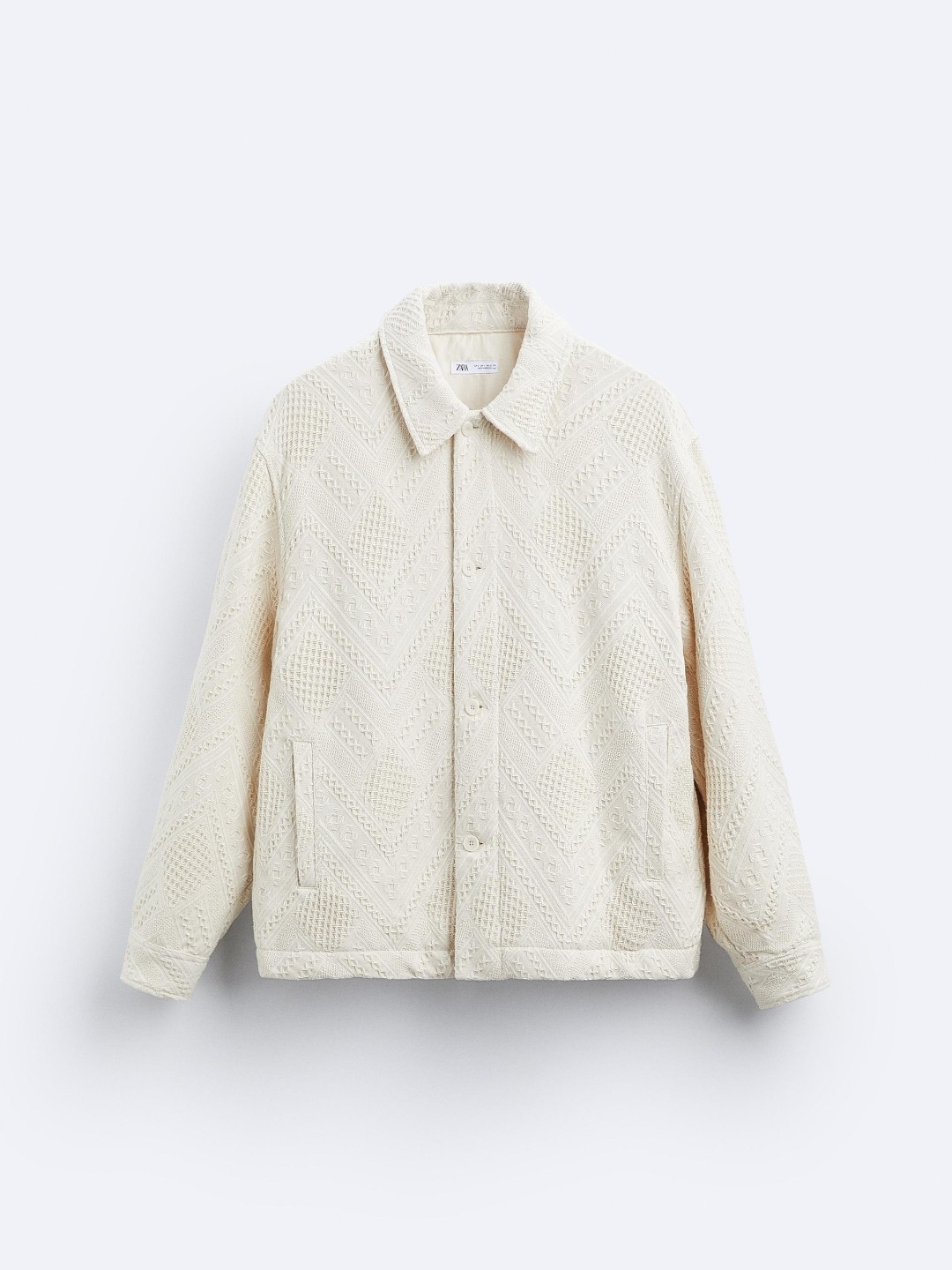 

ZARA Men Beige Shirts