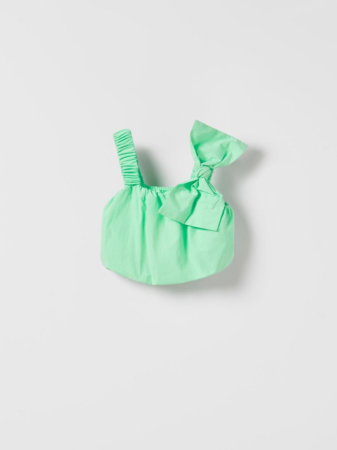 

ZARA Girls Tops, Green