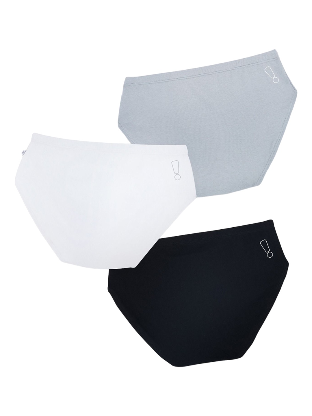 

You Got Plan B Boys Boys Pack Of 3 Cotton Basic Briefs, Black