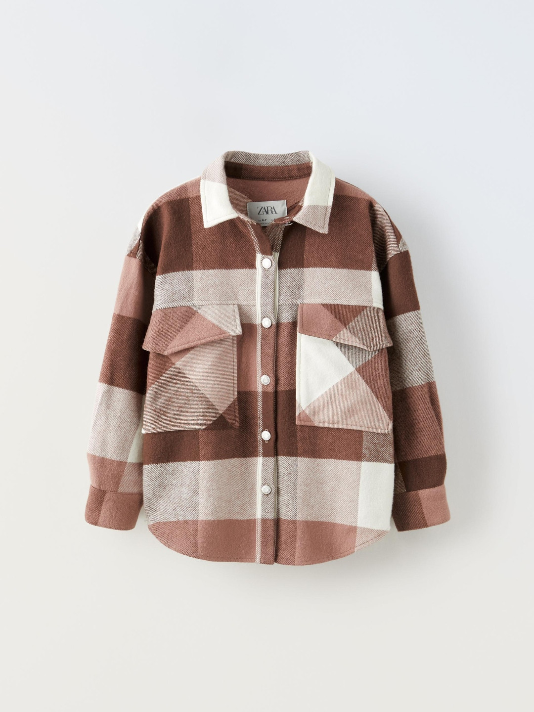 

ZARA Girls Brown Shirts