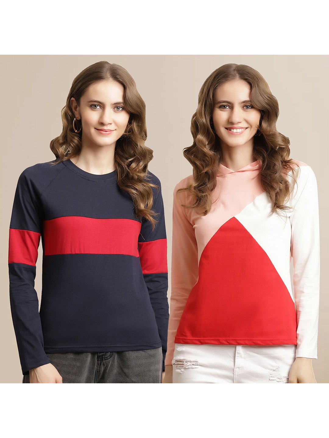 

Metronaut Women 2 Applique T-shirt, Multi