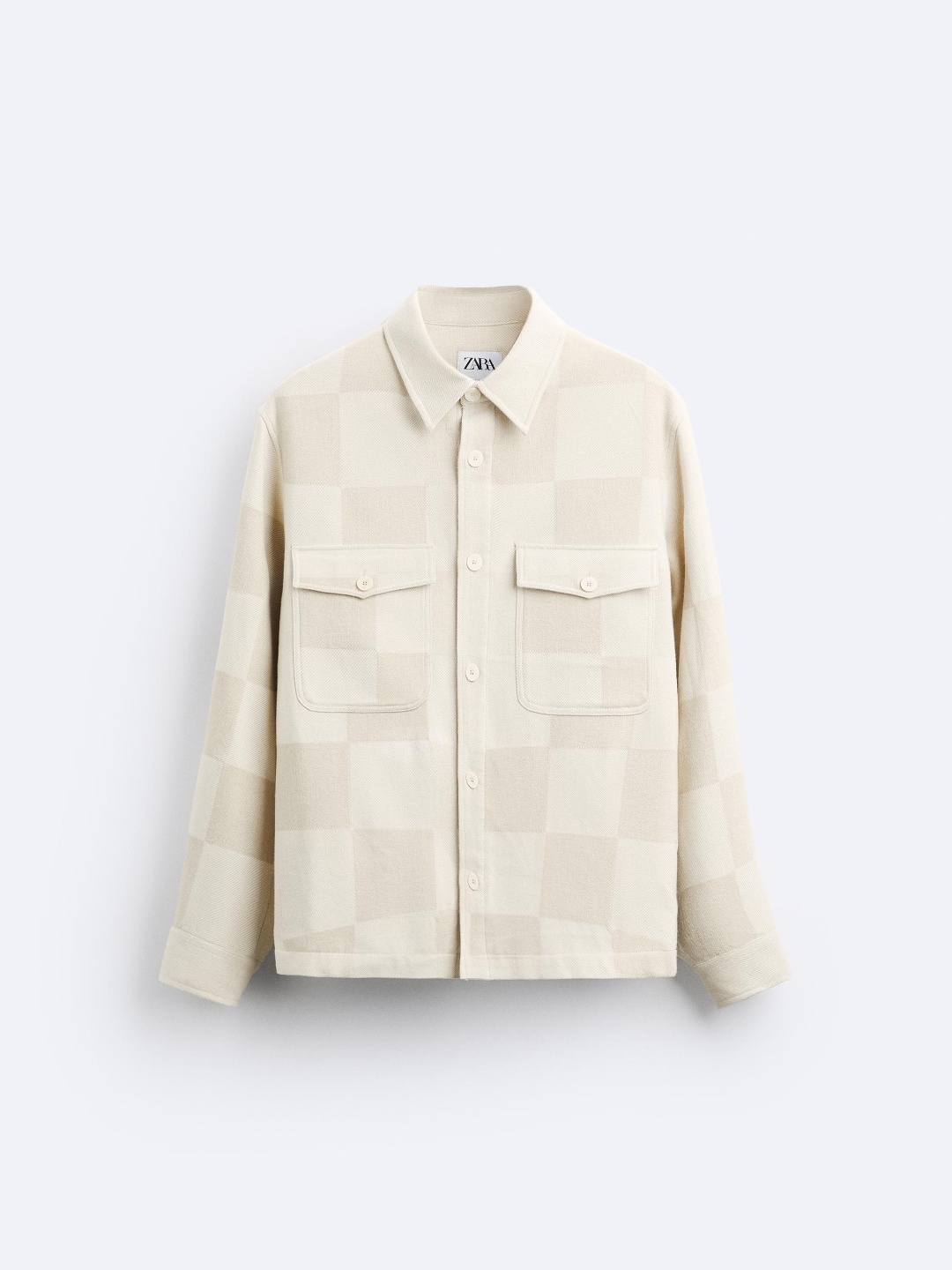 

ZARA Men Beige Shirts