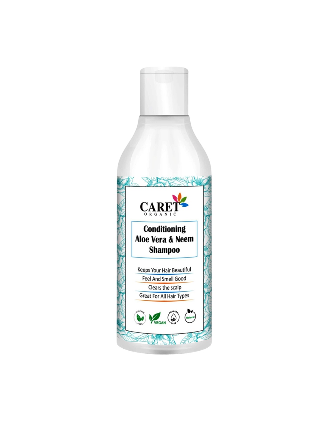 

CARET ORGANIC Conditioning Aloe Vera & Neem Shampoo - 300ml, White