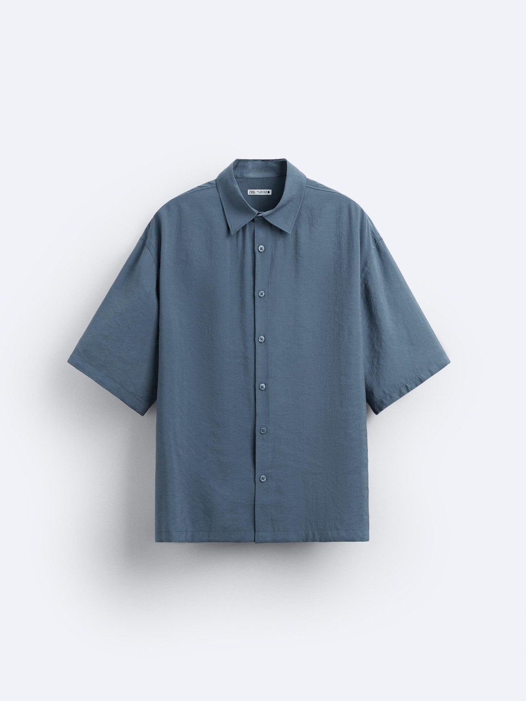 

ZARA Men Blue Shirts