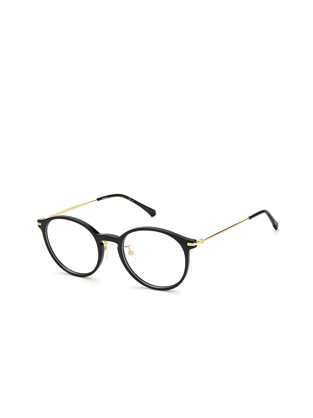 

Polaroid Women Full Rim Round Frames, Black