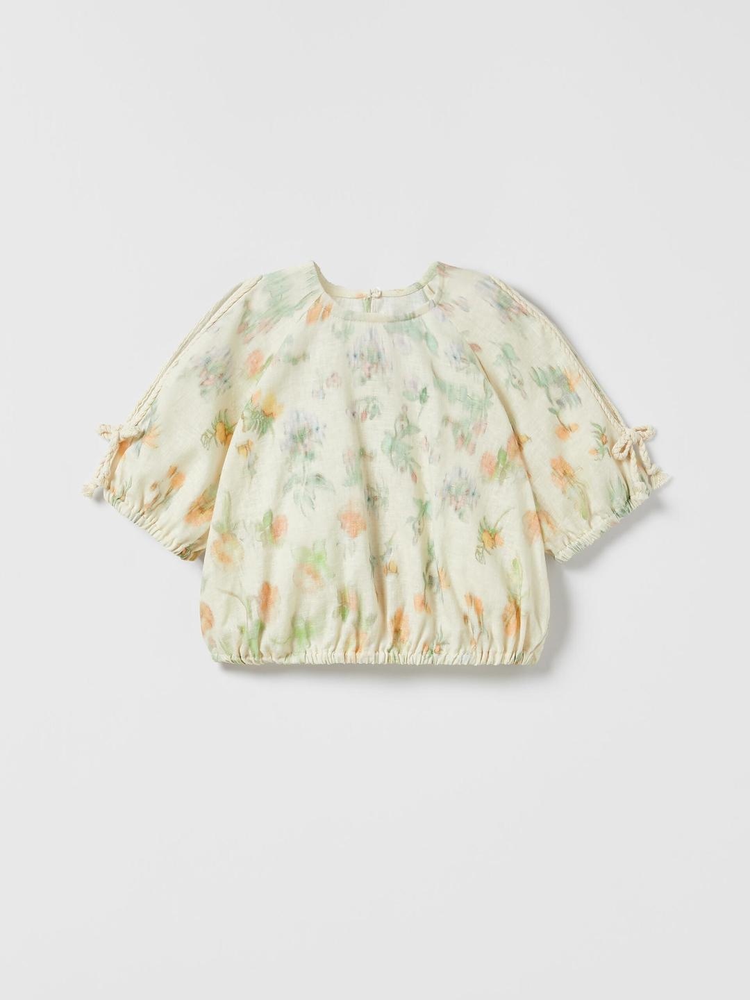 

ZARA Girls Tops, Green