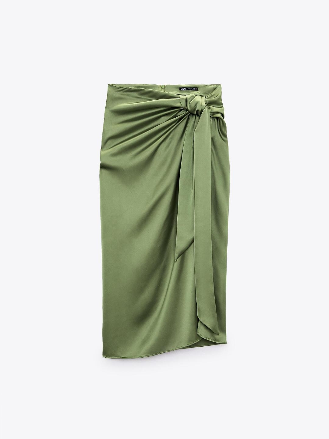 

ZARA Women Green Skirts
