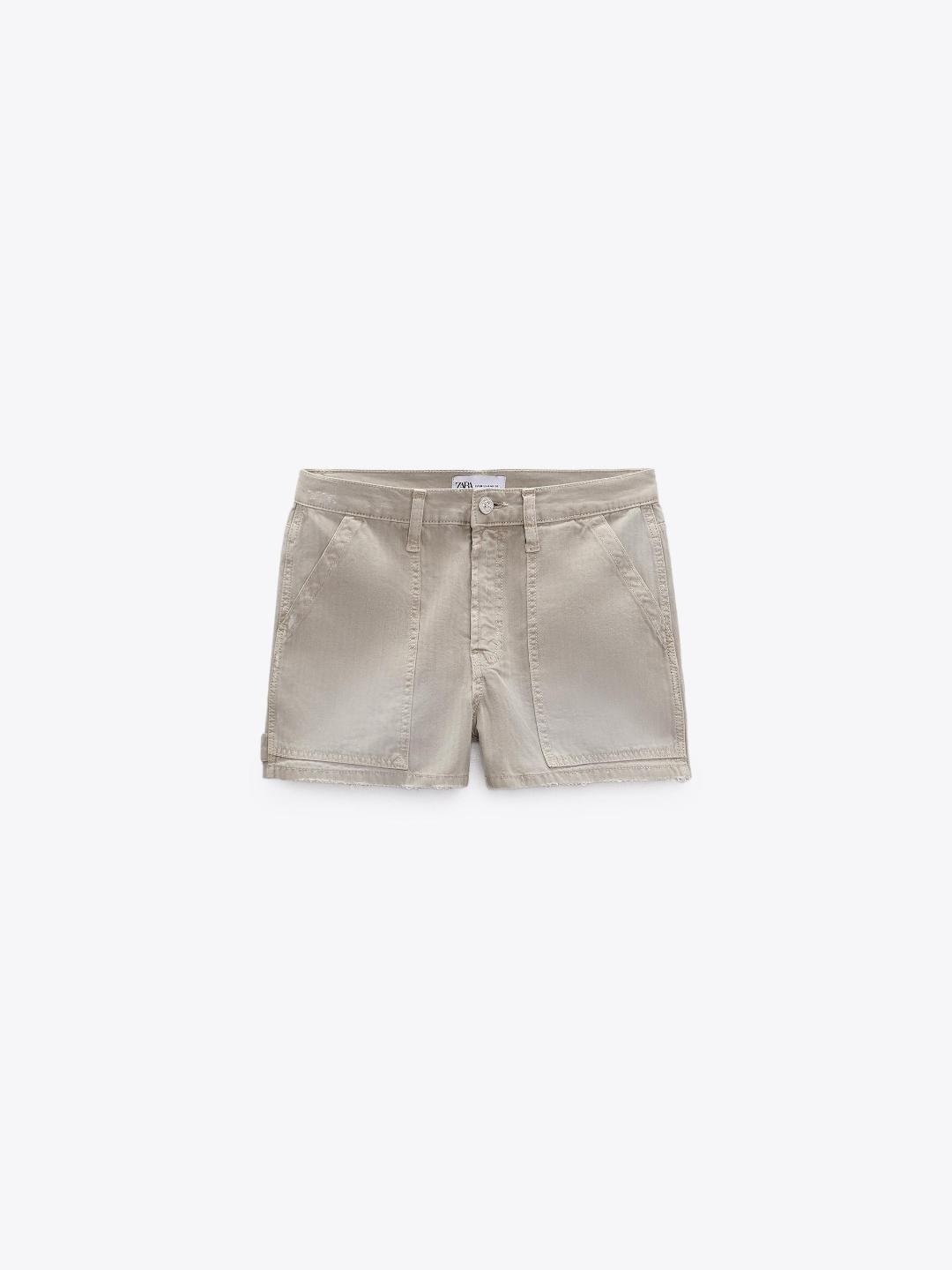 

ZARA Women Grey Shorts