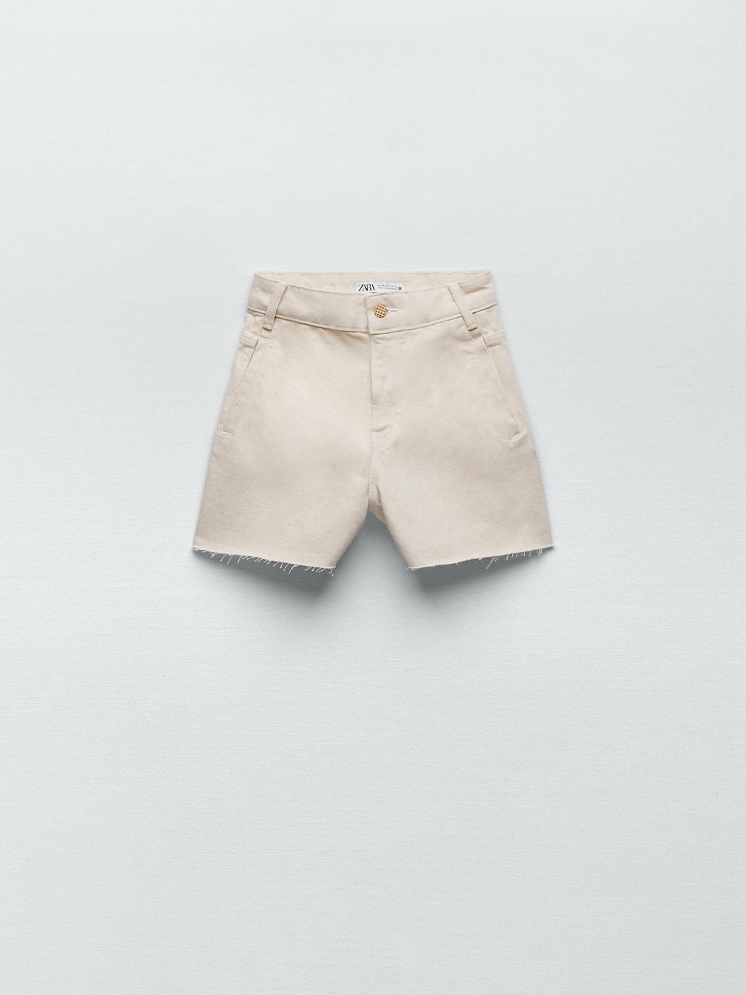 

ZARA Women Beige Shorts