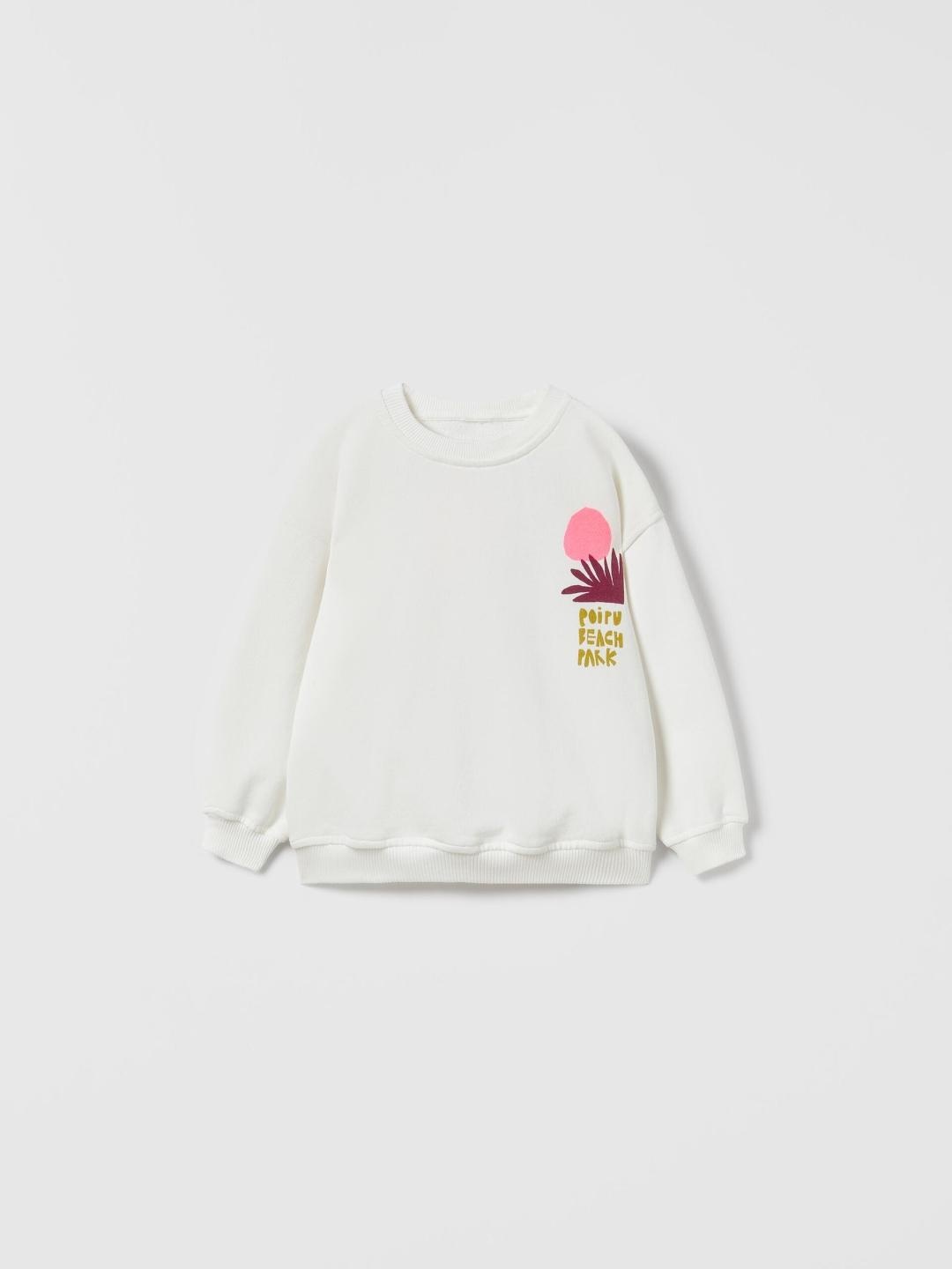 

ZARA Kids-Unisex White Sweaters
