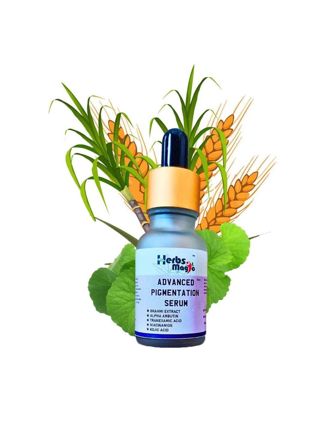 

Herbs Magic Advanced Pigmentation Serum For Dark Spots & Acne Removal - 30 ml, Pink