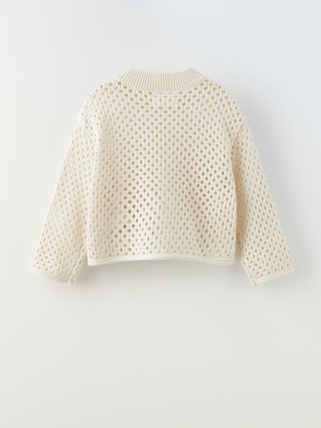 

ZARA Girls Beige Sweaters