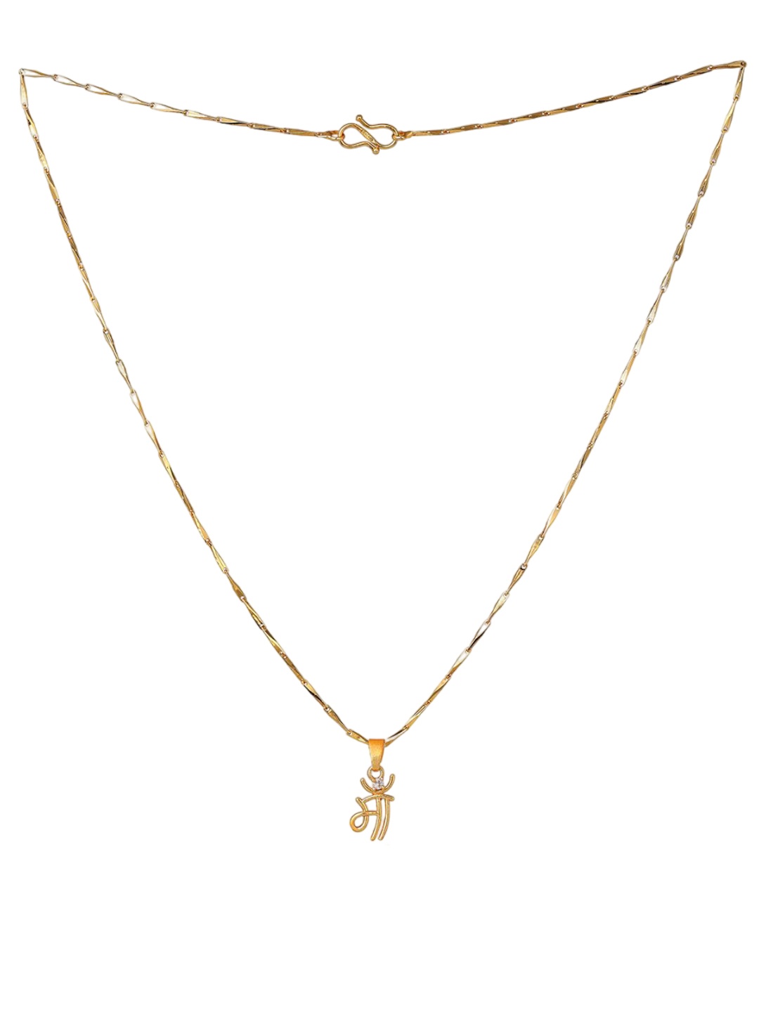 

Estele Gold-Plated Square Pendant With Chain