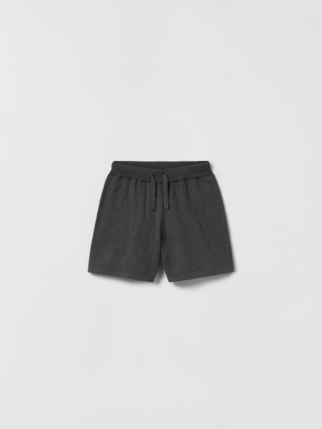 

ZARA Kids-Unisex Grey Shorts