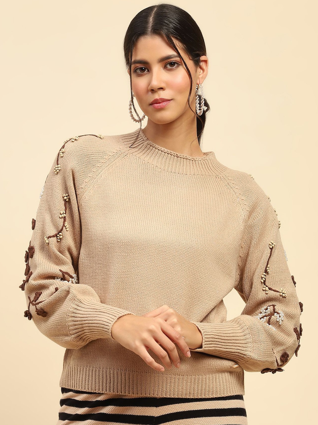 

Global Republic Women winter Pullover, Khaki