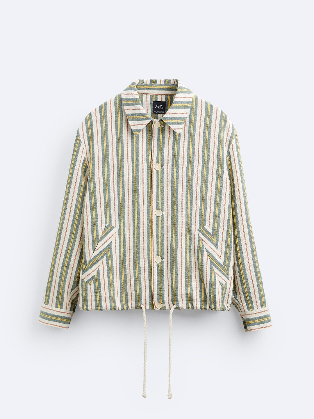 

ZARA Men Green Jackets