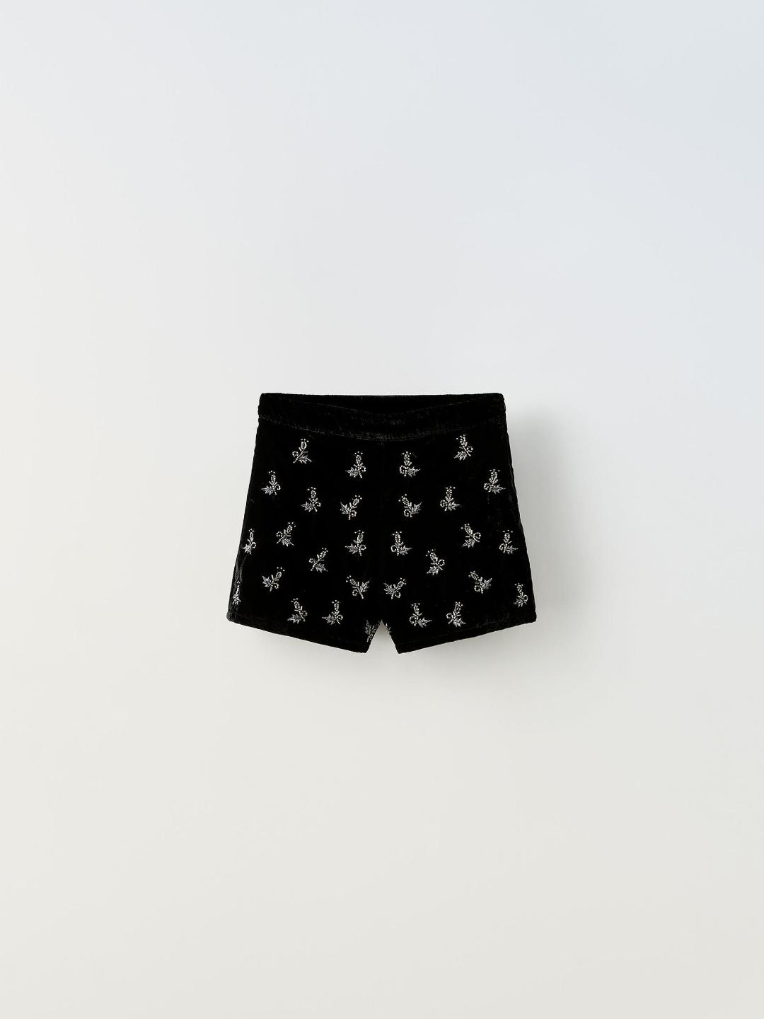 

ZARA Girls Black Shorts