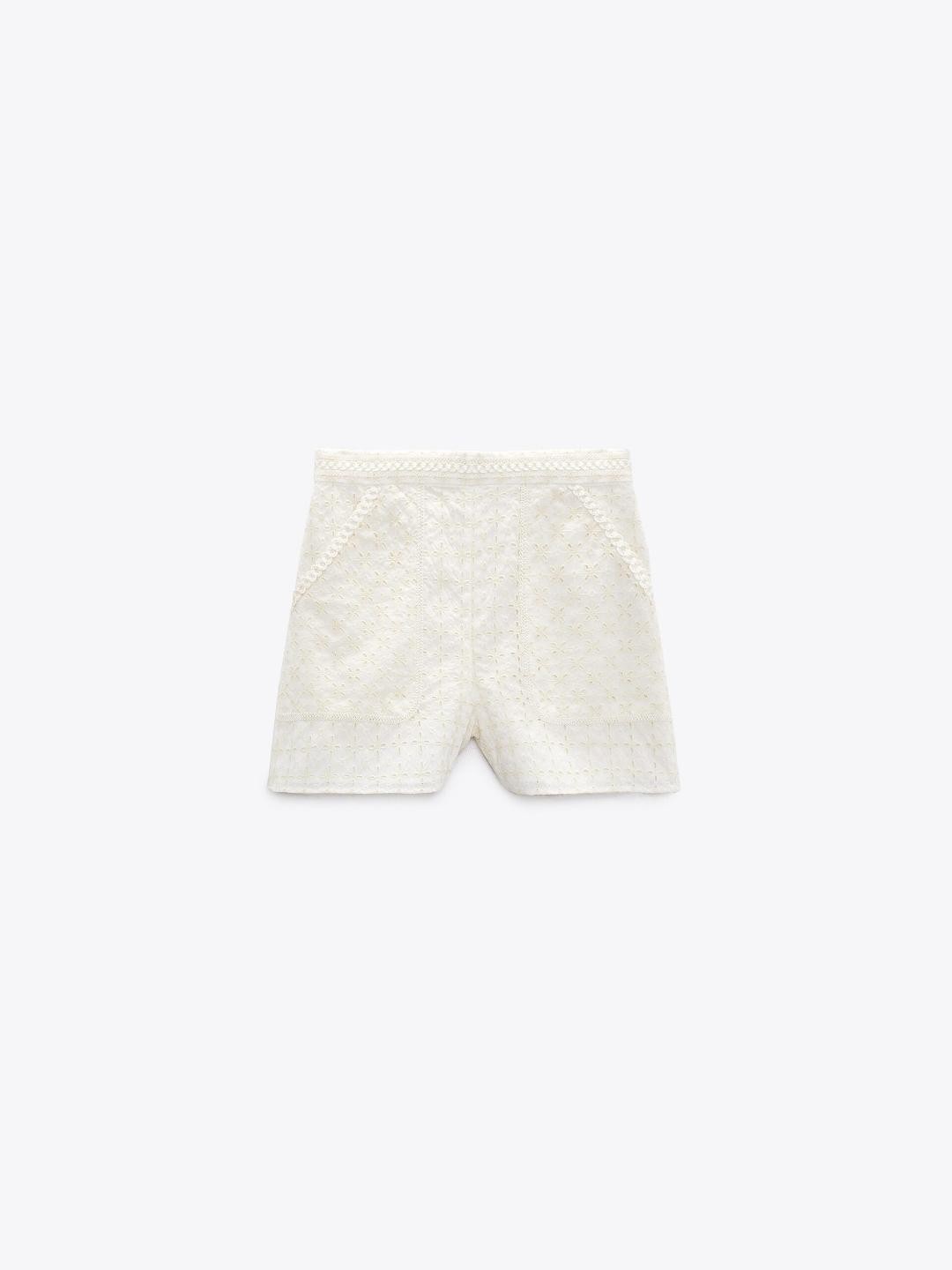 

ZARA Women Beige Shorts