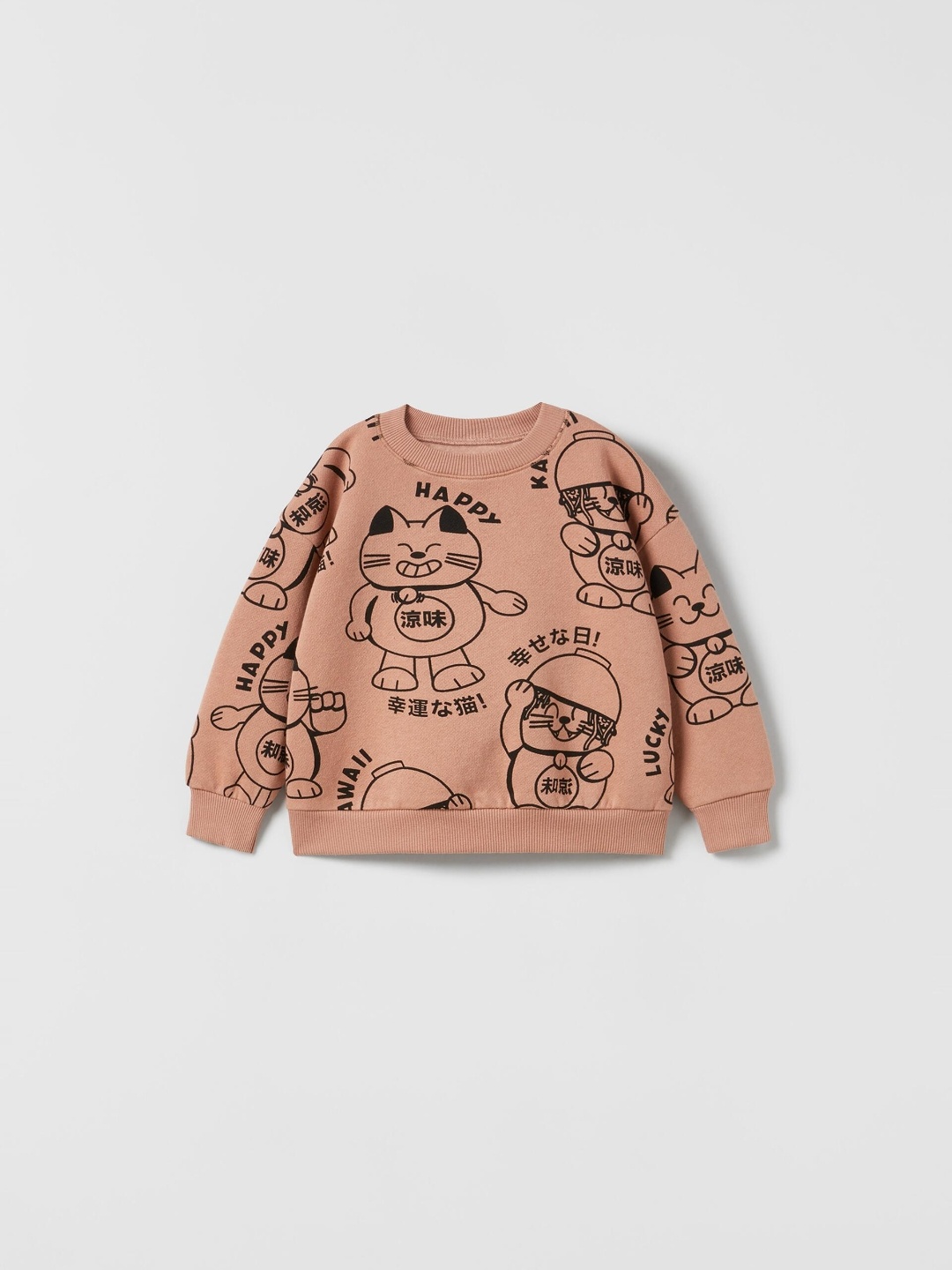 

ZARA Kids-Unisex Brown Sweaters
