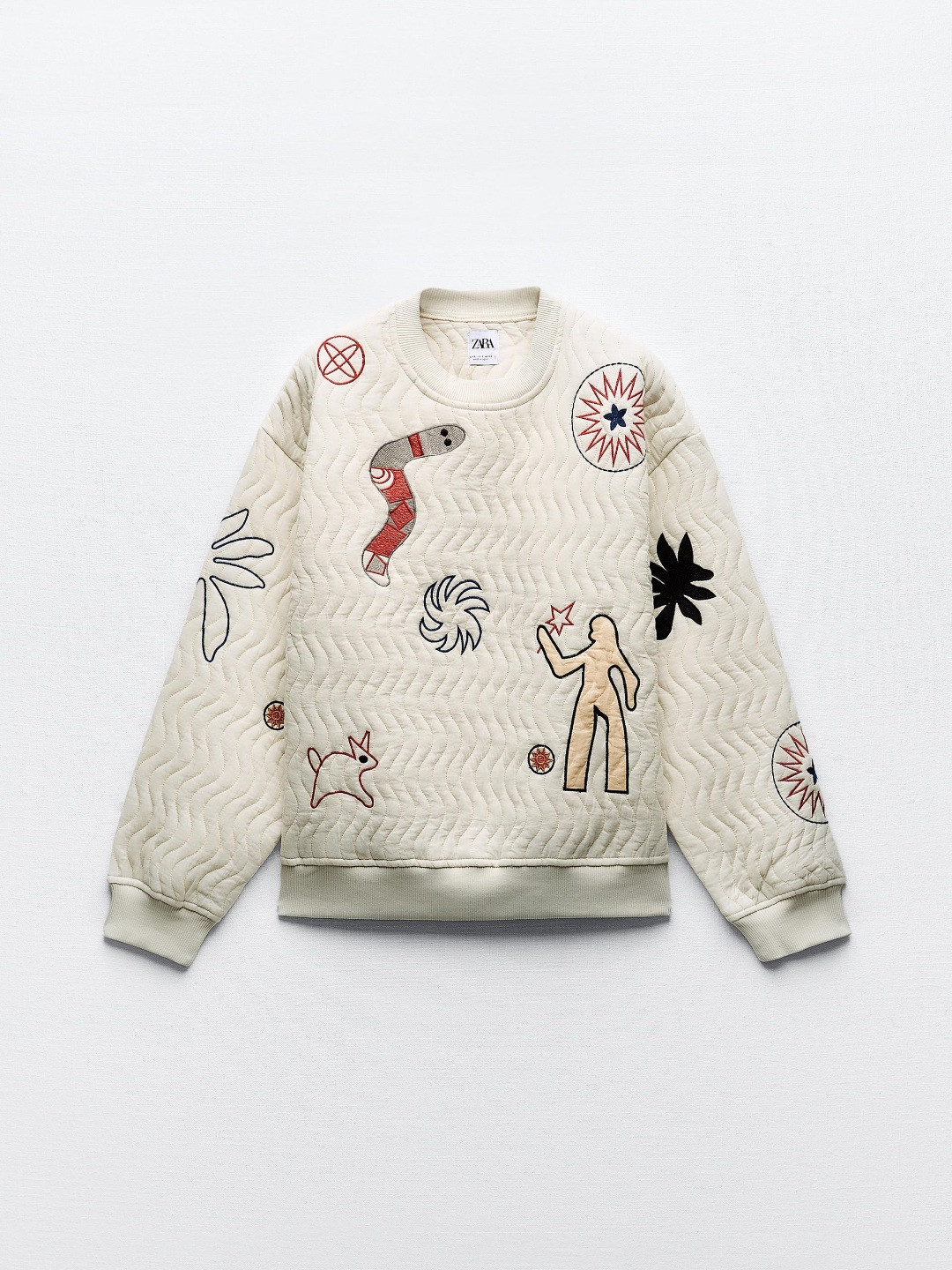 

ZARA Women Beige Sweatshirts