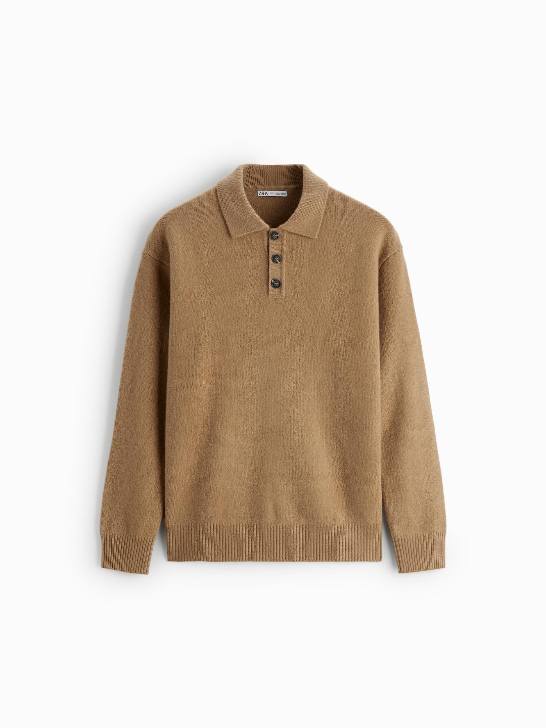 

ZARA Men Brown Sweaters