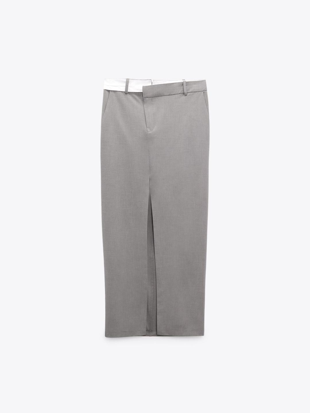 

ZARA Women Grey Skirts