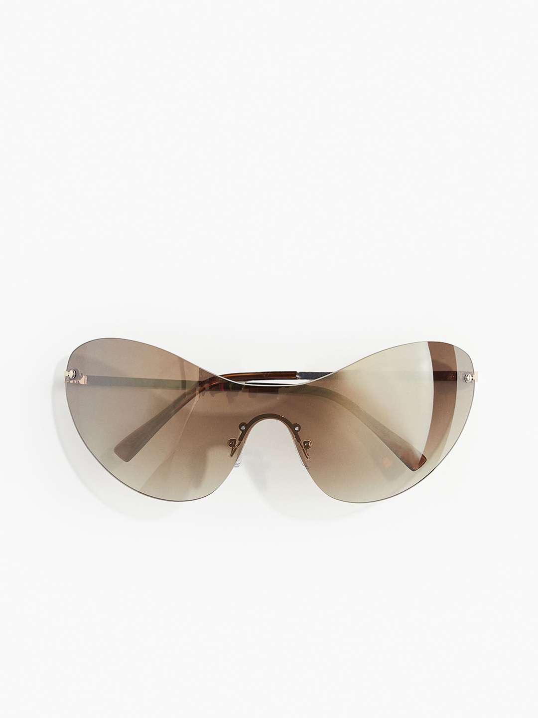 

H&M Women Sporty Sunglasses 1236052003-Brown