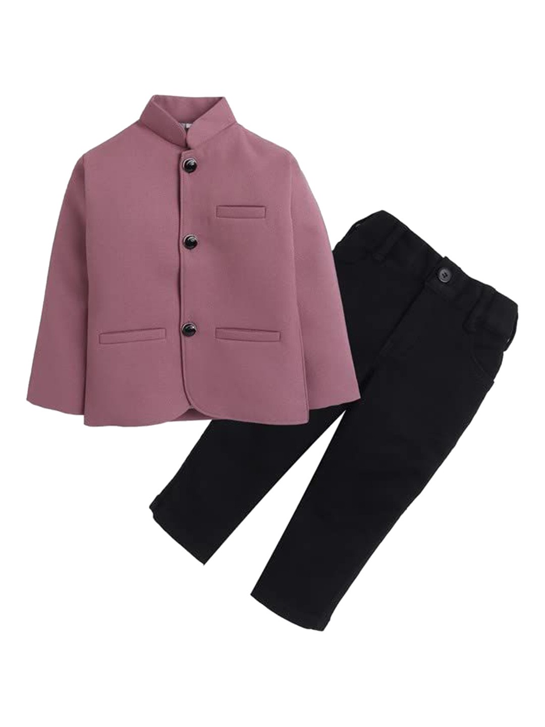 

Lil homies Boys Single-Breasted Two Piece Suits, Rose
