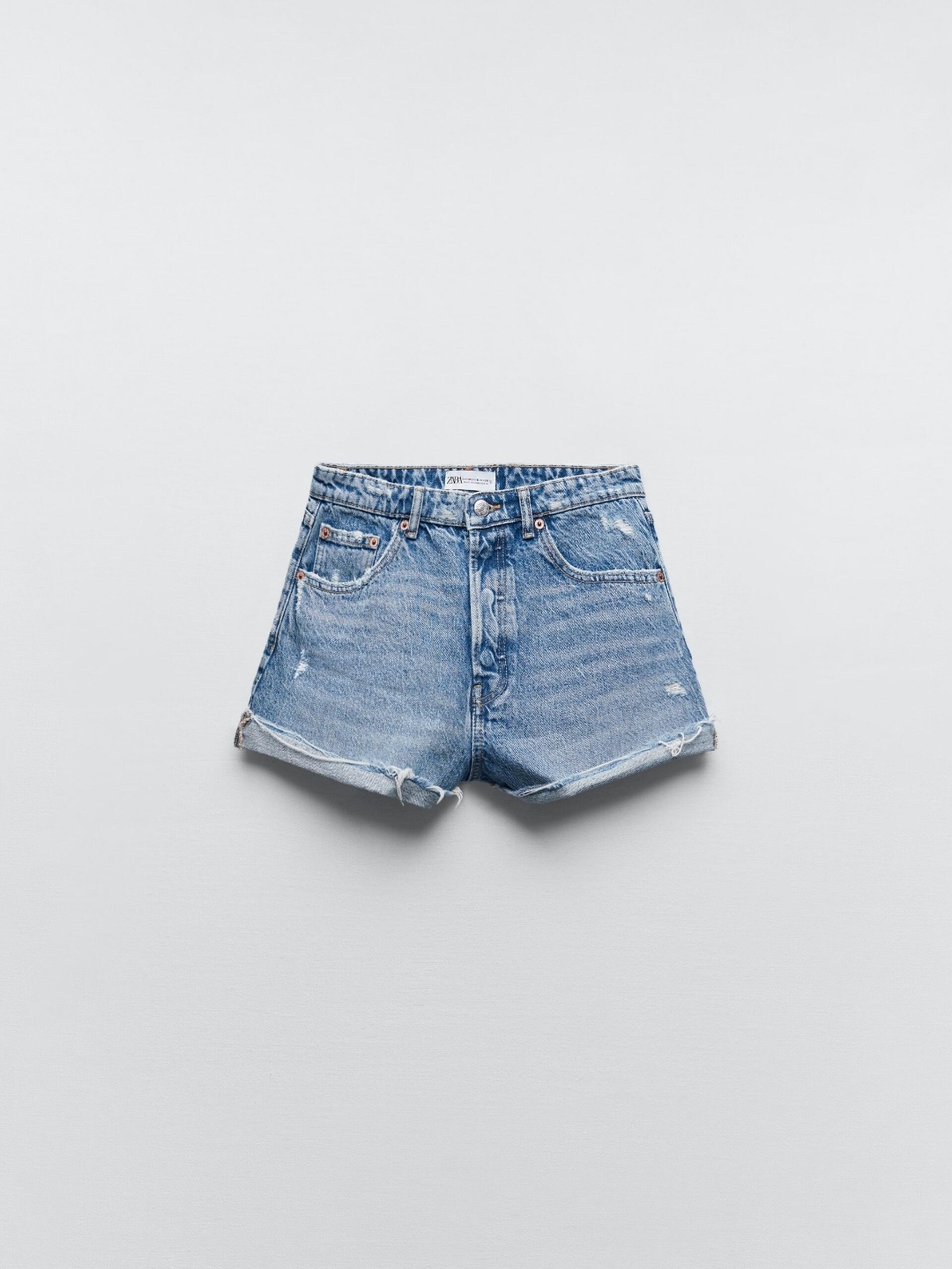 

ZARA Women Blue Shorts
