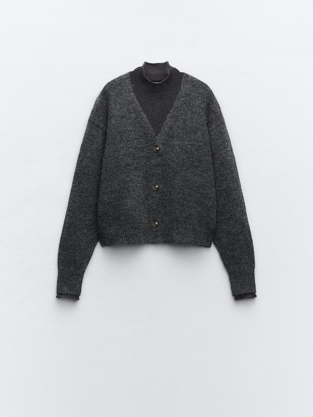 

ZARA Women Grey Sweaters