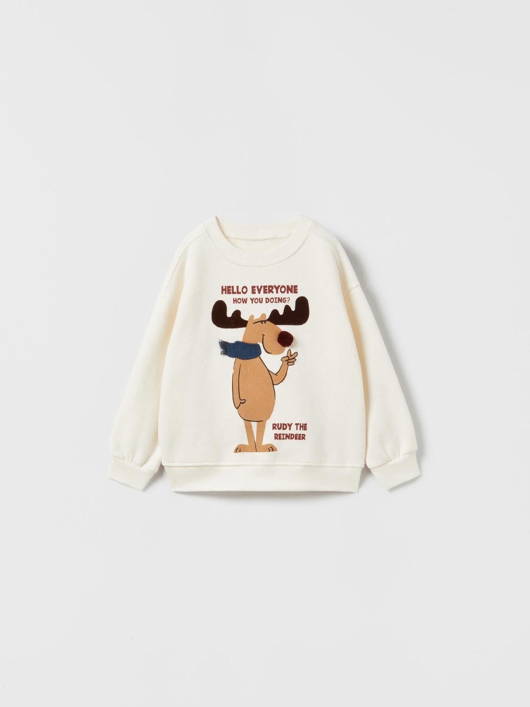 

ZARA Kids-Unisex Beige Sweaters