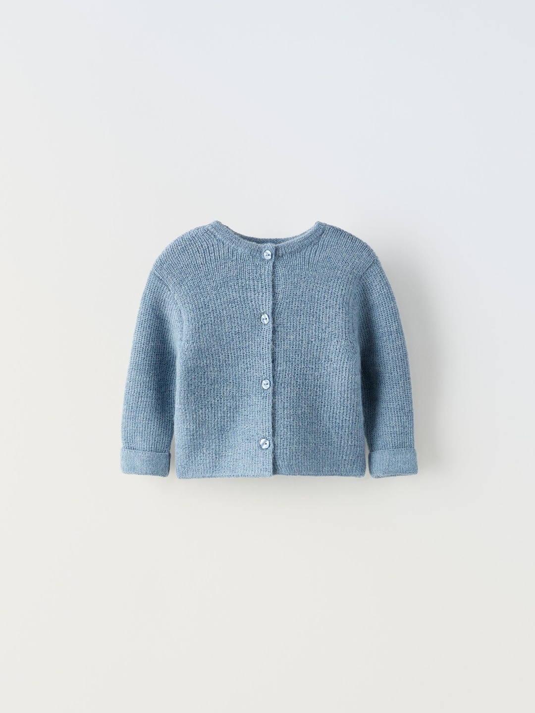 

ZARA Kids-Unisex Blue Sweaters