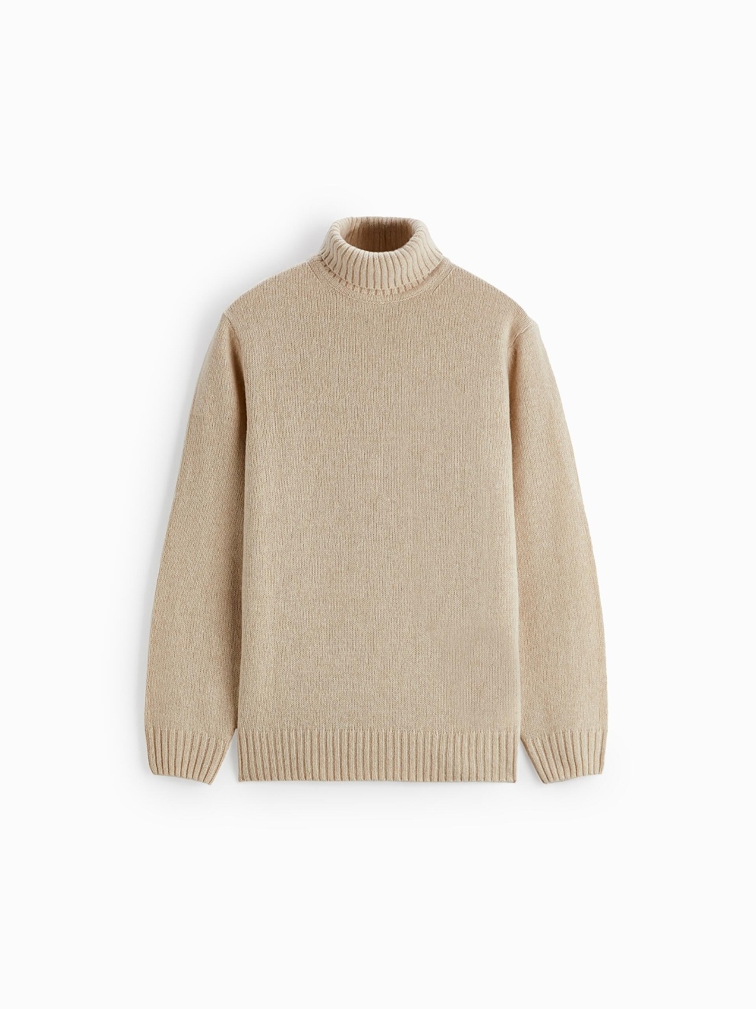 

ZARA Men Beige Sweaters