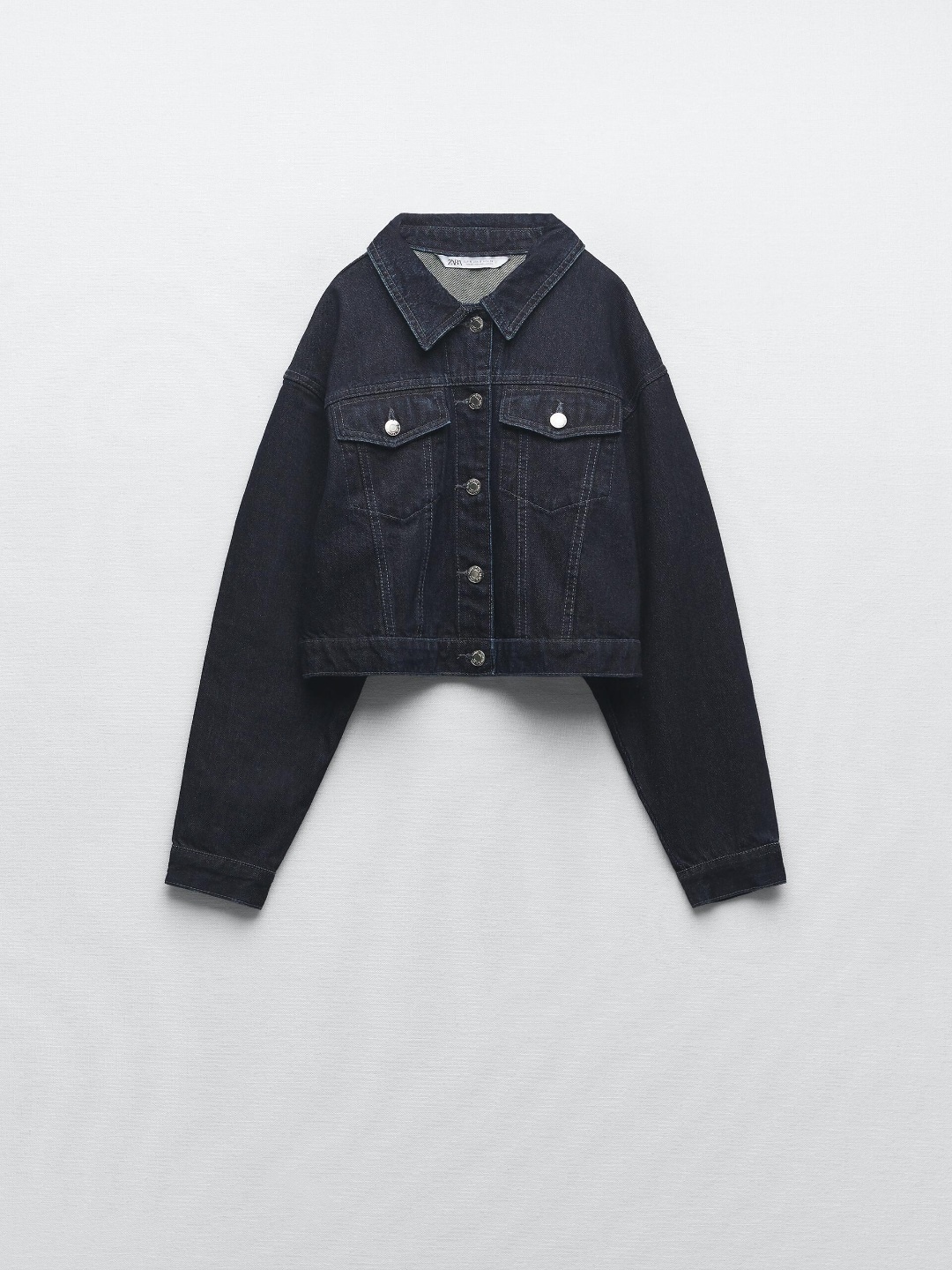 

ZARA Women Navy Blue Jackets