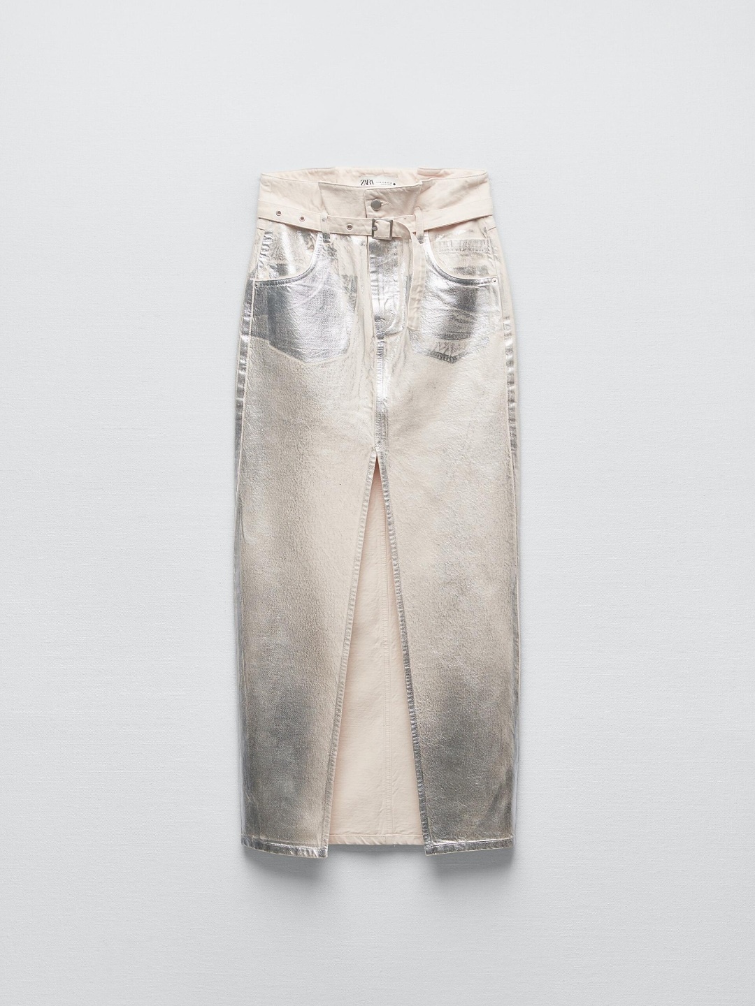 

ZARA Women Silver Skirts