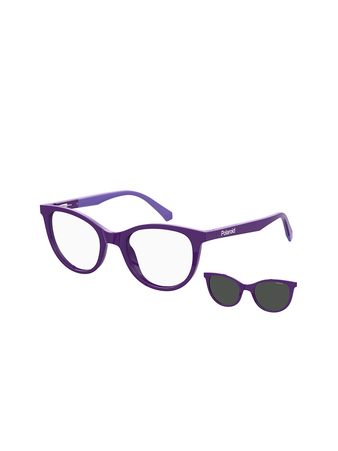 

Polaroid Kids Round Sunglasses with UV Protected Lens, Purple