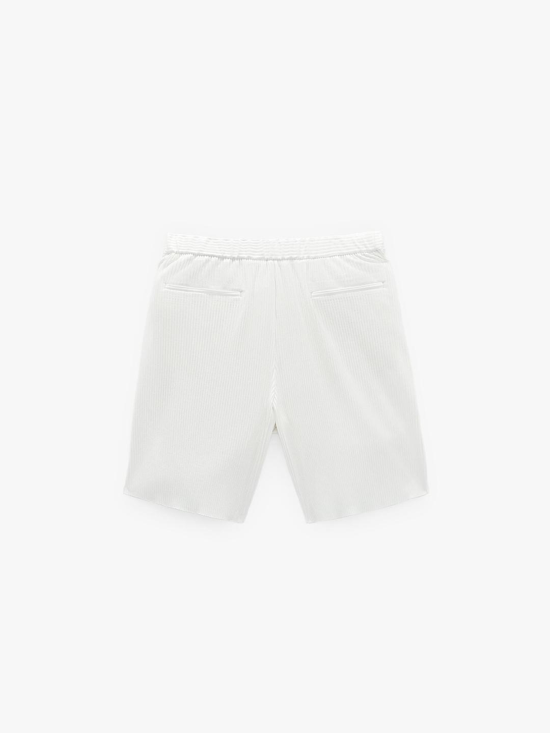 

ZARA Men White Shorts