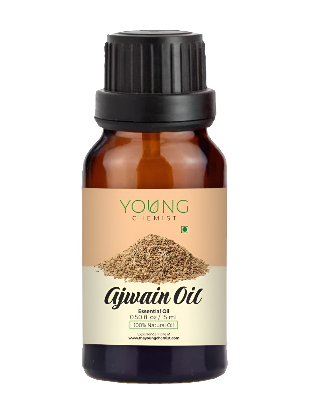 

YOUNG CHEMIST Ajwain Essential Oil - 15 ml, Brown