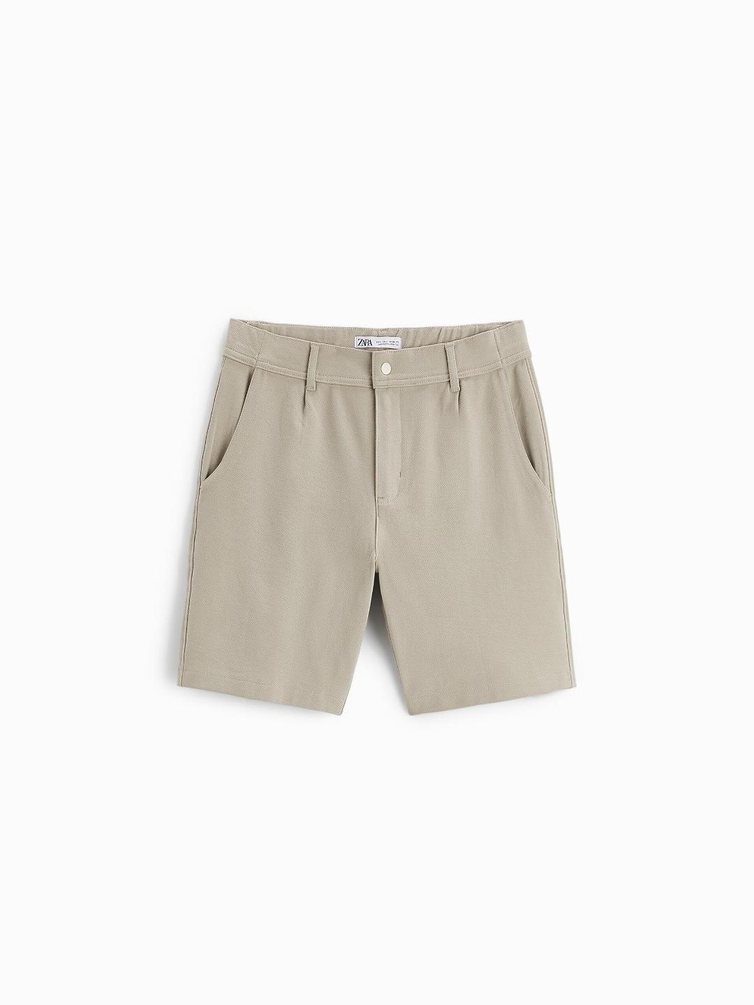 

ZARA Men Beige Shorts