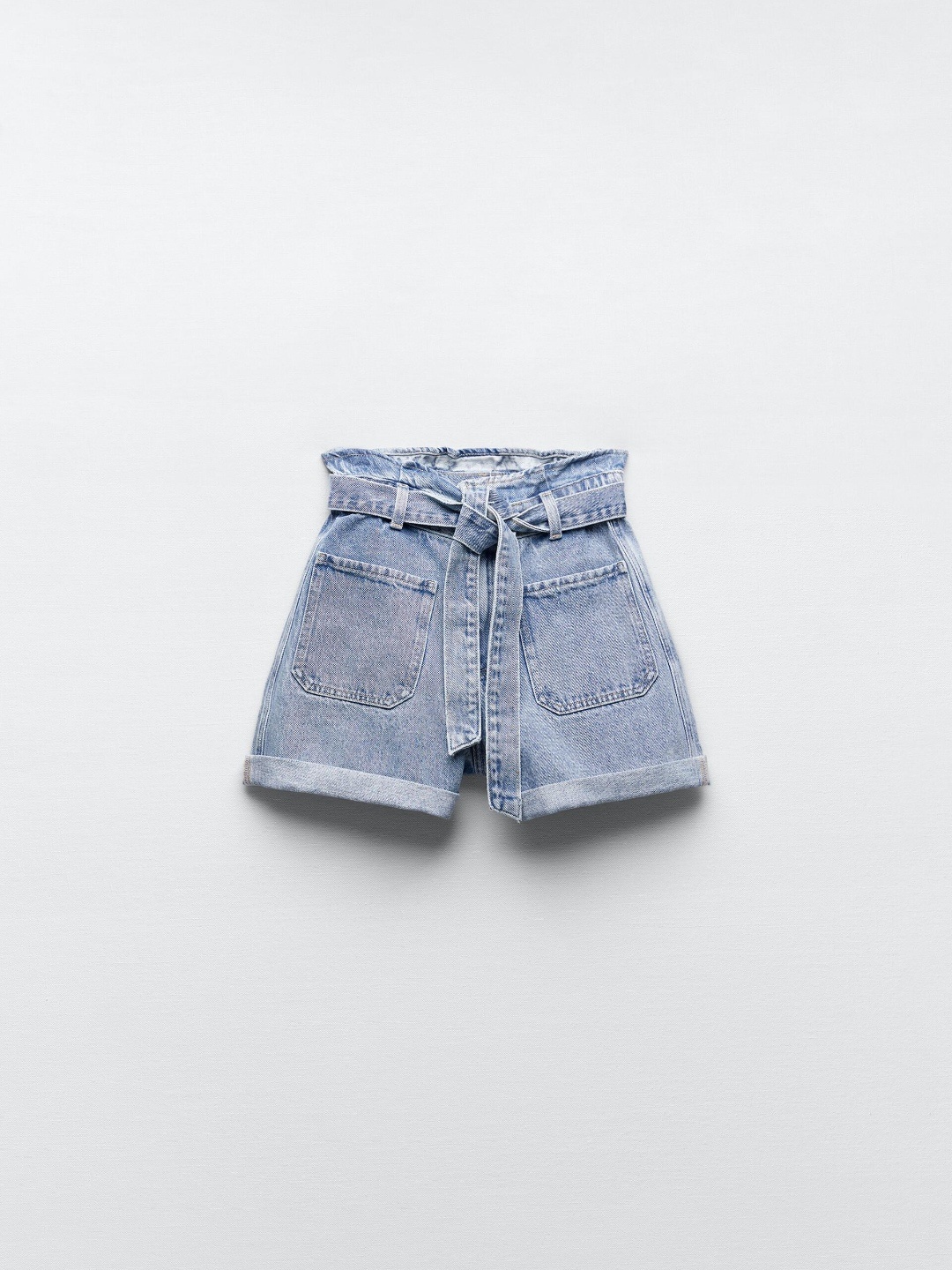 

ZARA Women Blue Shorts
