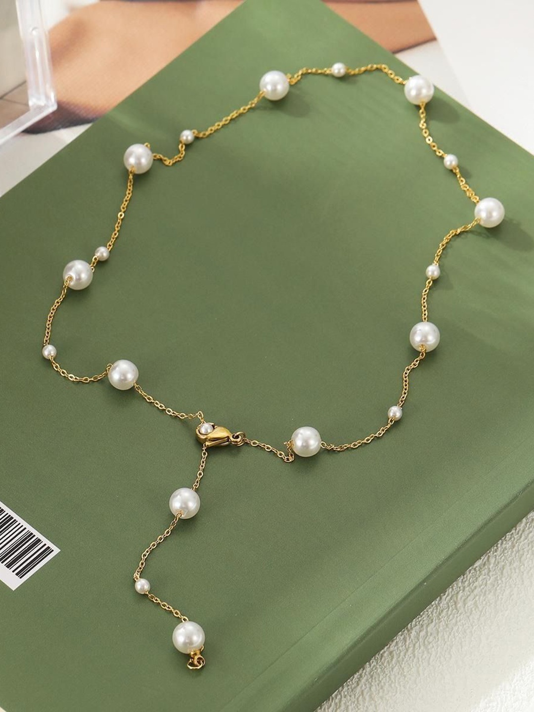 

MYKI Gold Plated Beaded Stainless Steel Chain