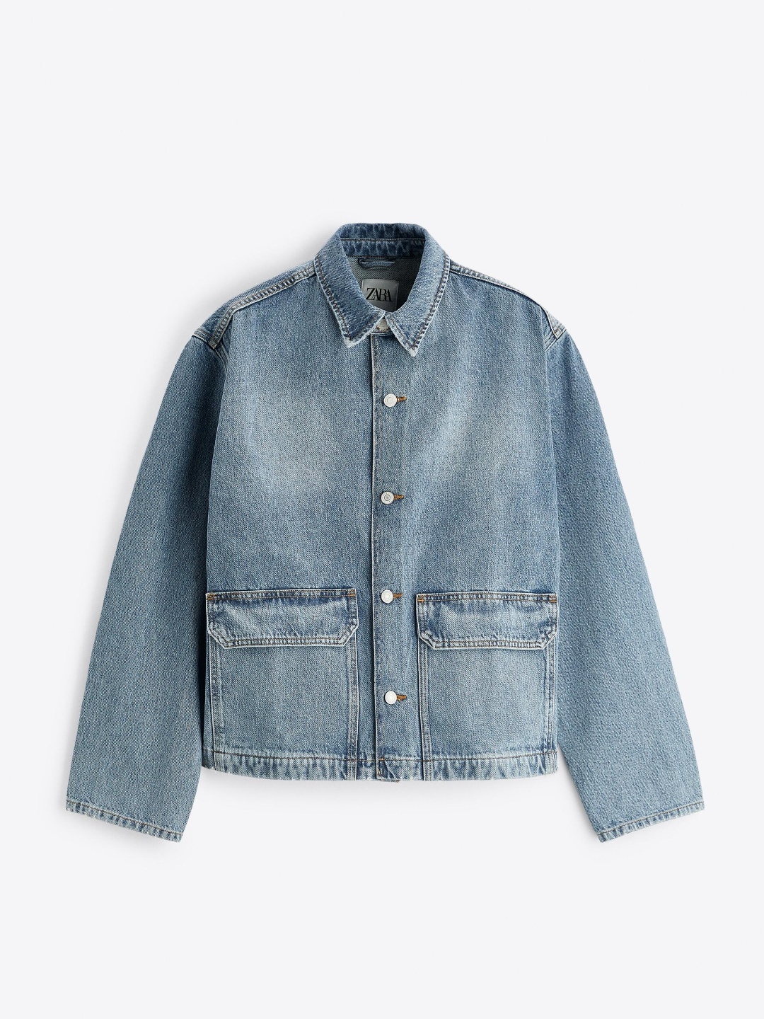 

ZARA Men Blue Jackets